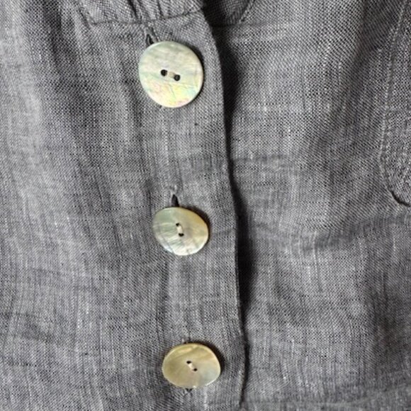 Pure Jill Linen One-Pocket Tunic - Picture 4 of 5